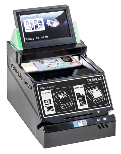 DESKO PENTA Scanner&reg; Self-Service